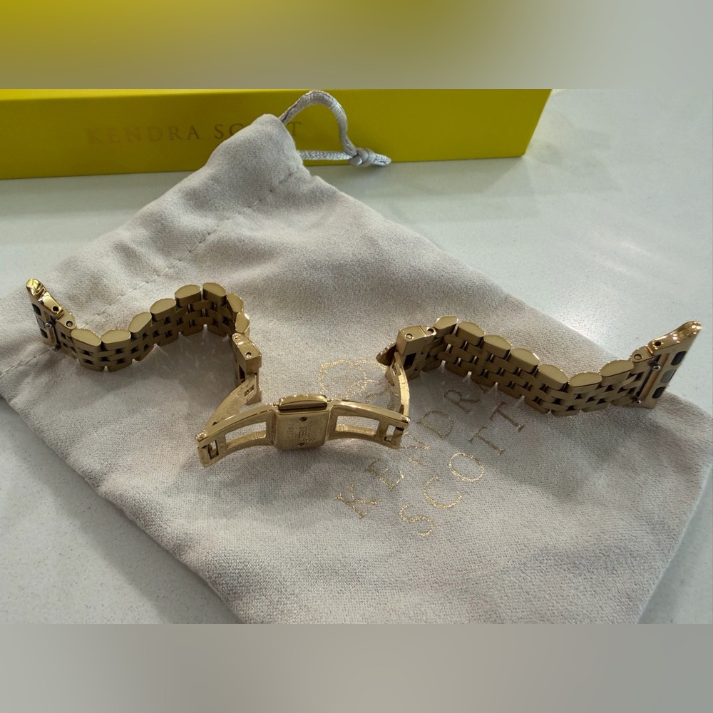 Kendra Scott Alex 5 Link Watch Band-Gold Tone - Picture 8 of 14